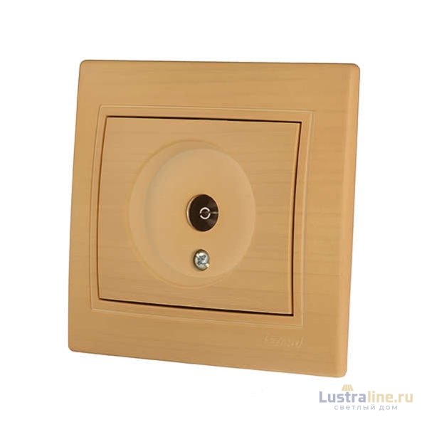 Розетка ТВ проходная Lezard Mira 701-4747-129