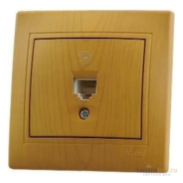 Розетка телефонная евро Lezard Mira 701-0701-137