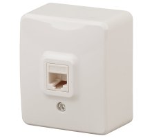 Розетка телефонная RJ11 Эра 11-3202-02 Б0020728