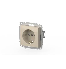 Розетка с заземлением и защитой от детей ELBI Zena Vega 609-010300-243