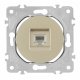 Розетка RJ45 Arte Milano 202.45-1.shampan