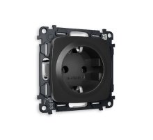 Комплект механизма розетки с/з на винтовых зажимах Ambrella Volt Omega MO806010
