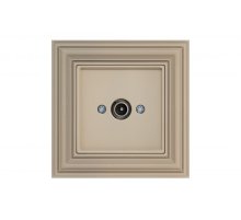 Розетка ТВ Liregus Retro 29-127