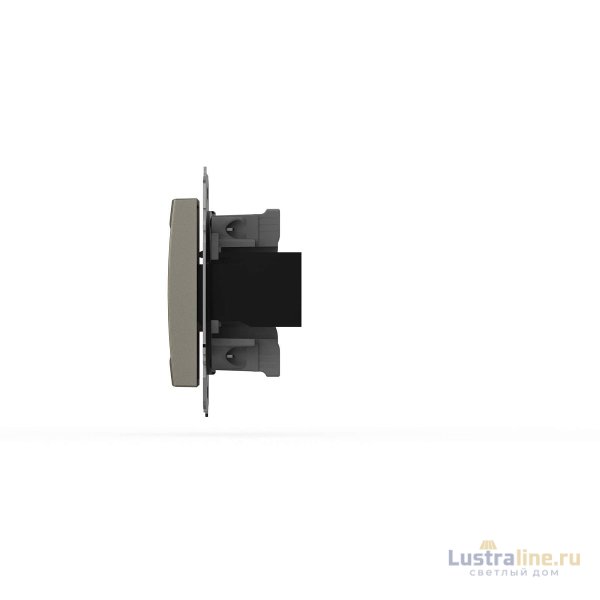 Розетка компьютерная двухместная ( Cat 6) ELBI Zena Vega 609-011400-248