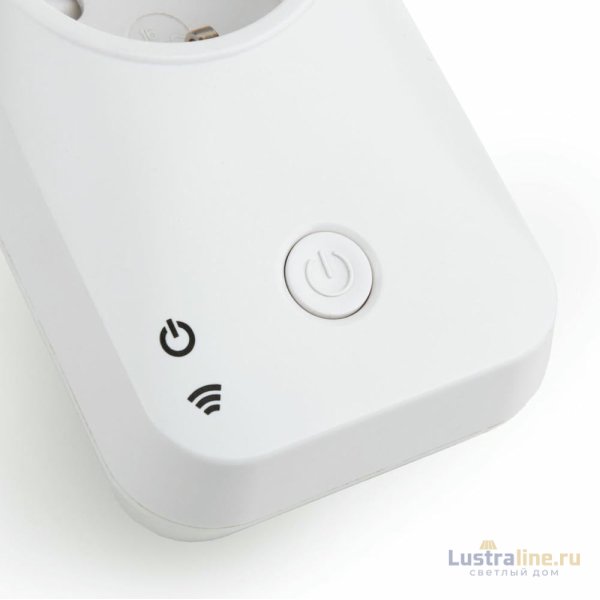 Умная розетка Wi-Fi белая Elektrostandard WF 4690389171895