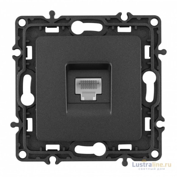 Розетка RJ45 Arte Milano 217.45-1.black