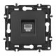 Розетка RJ45 Arte Milano 217.45-1.black