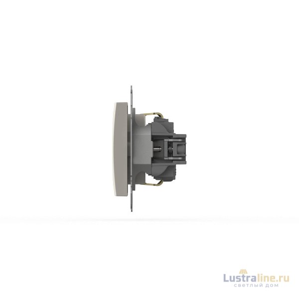 Розетка с заземлением и защитой от детей ELBI Zena Vega 609-010200-243