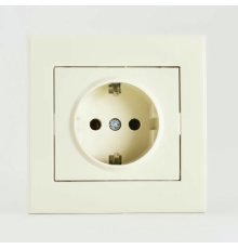 Розетка с/з Lezard Rain 703-0303-122