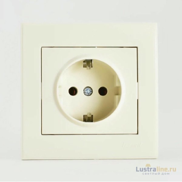 Розетка с/з Lezard Rain 703-0303-122