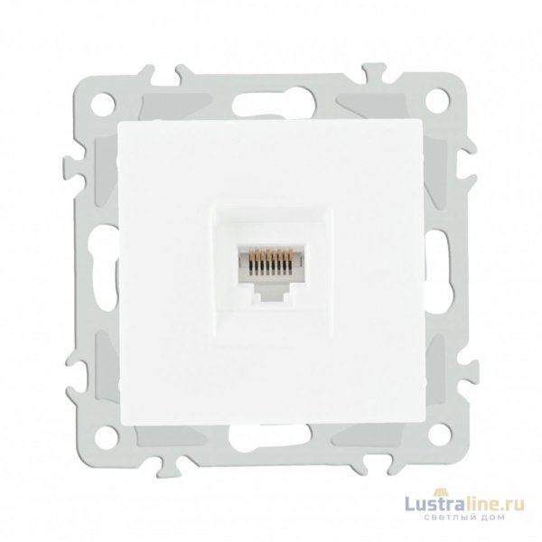 Розетка RJ45 Arte Milano 206.45-1.white