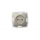 Розетка без заземления ELBI Zena Vega 609-011400-215