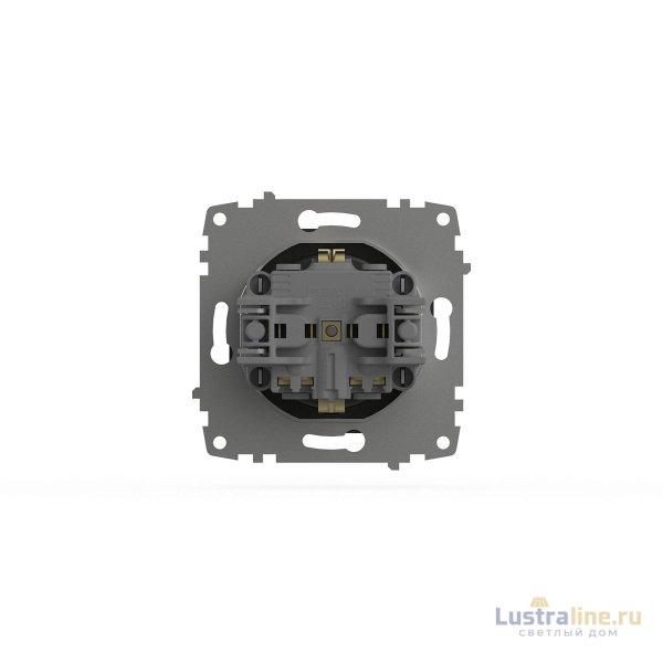 Розетка с заземлением и защитой от детей ELBI Zena Vega 609-011100-243
