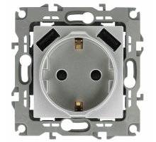 Розетка 2P+E со шторками и 2xUSB Эра 12-4109-03 Б0047842
