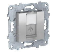 Розетка компьютерная RJ45 Schneider Electric Unica New Cat. 5e UTP NU541130