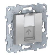 Розетка компьютерная RJ45 Schneider Electric Unica New Cat. 5e UTP NU541130