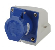 Розетка ЭРА R(OUT)-16-2P-PE-IP44 стационарная наружная 113 2Р+РЕ 16А 220В IP44 Б0032874