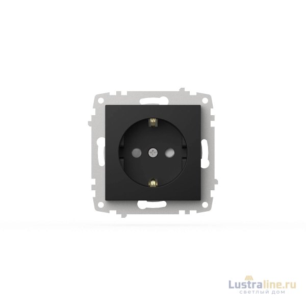 Розетка с заземлением и защитой от детей ELBI Zena Vega 609-014800-243