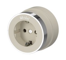 Розетка с заземлением Werkel Vintage 4690389174742 W5871055