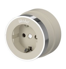 Розетка с заземлением Werkel Vintage 4690389174742 W5871055