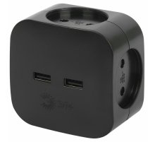 Разветвитель электрический Эра SP-4-USB-B Б0049536