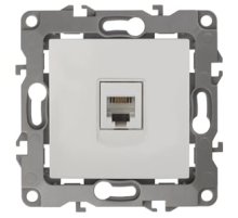 Розетка телефонная RJ11 Эра 12-3105-01 Б0014711