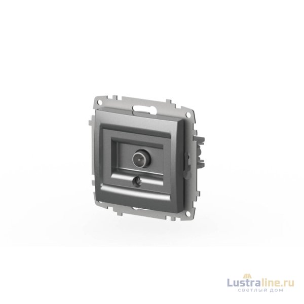 Розетка для TV с экраном (концевая) ELBI Zena Vega 609-011000-273