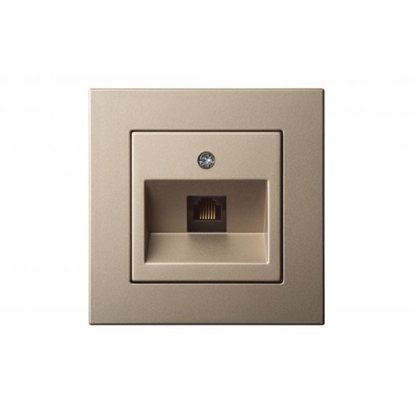 Розетка телефонная (RJ11) Liregus Epsilon 28-3161