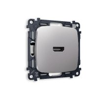 Комплект механизма розетки HDMI 2.0 40V/500mA 2.0GHz 5-18Gbit/s Ambrella Volt Omega MO514010