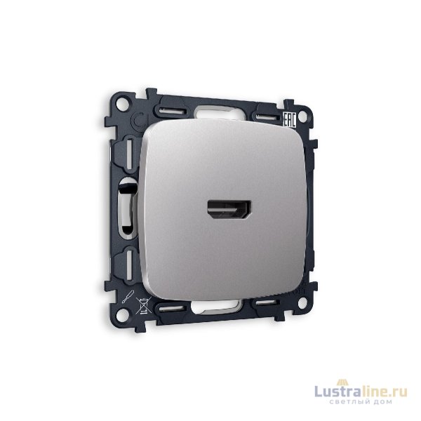 Комплект механизма розетки HDMI 2.0 40V/500mA 2.0GHz 5-18Gbit/s Ambrella Volt Omega MO514010
