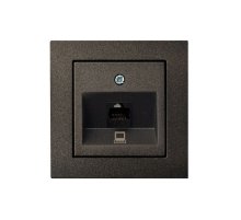 Розетка компьютерная (RJ45) Liregus Epsilon 28-1155