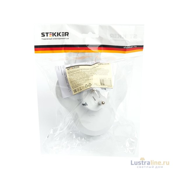 Разветвитель сетевой Stekker ADP16-23-21 49165