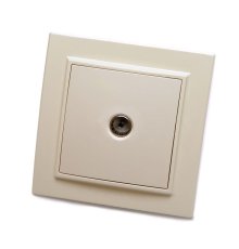 Розетка телевизионная 1-местная Stekker PST00-9008-02 75 39234