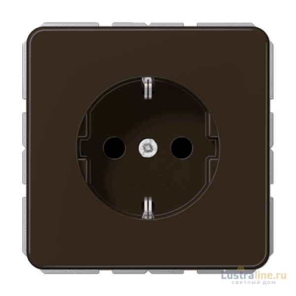 Розетка 2K+З Jung CD1520BR