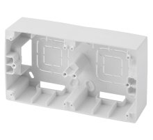 Коробка для накладного монтажа на 2 поста Эра 12-6102-01 Б0043170