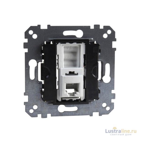 Розетка телефонная RJ12 Schneider Electric Merten Antique/Artec MTN463501