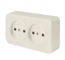 Розетка 2-местная б/з Stekker София MST10-12-04 49495