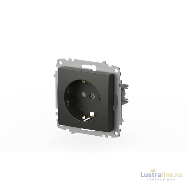 Розетка с заземлением и защитой от детей ELBI Zena Vega 609-011100-243