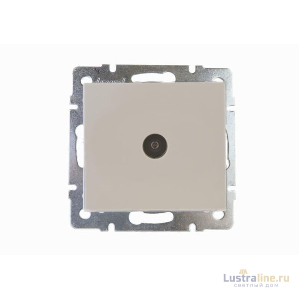 Розетка ТВ проходная Lezard Rain 703-0388-129