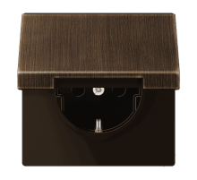 Розетка штепсельная Schuko Jung ME1520KIKLAT
