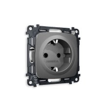 Комплект механизма розетки с/з на винтовых зажимах Ambrella Volt Omega MO656010