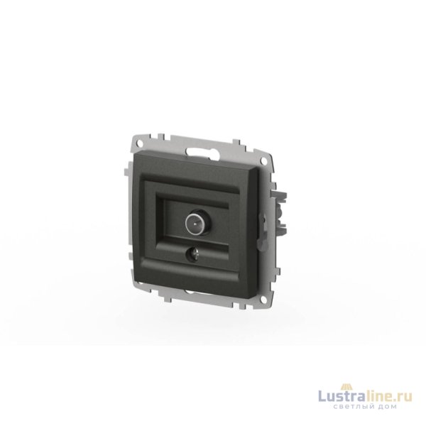 Розетка для TV с экраном (концевая) ELBI Zena Vega 609-011100-273