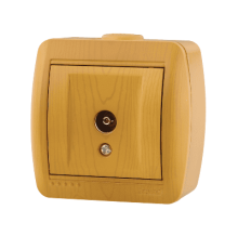 Розетка ТВ оконечная Lezard Nata 710-0700-130