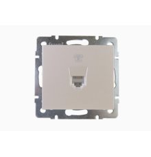 Розетка телефонная евро Lezard Rain 703-3088-137