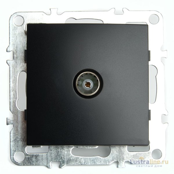 Розетка телевизионная 1-местная Stekker Эрна PST00-9108-03 49152
