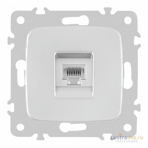 Розетка RJ45 Arte Milano 205.45-1.silver