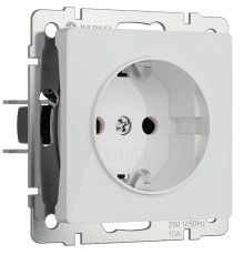 Розетка с заземлением и шторками Werkel 4690389197321 W1171141 a064012
