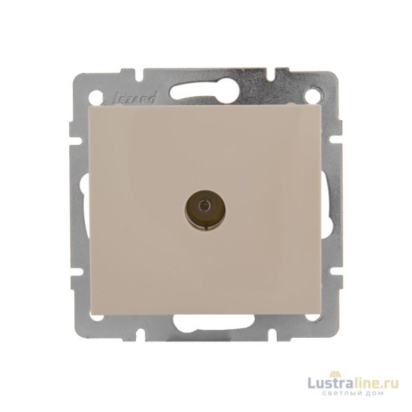 Розетка ТВ оконечная Lezard Rain 703-0388-130