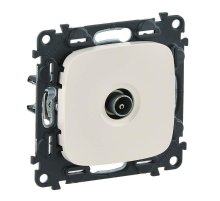 Розетка ТV оконечная Legrand Valena Allure слоновая кость 753860