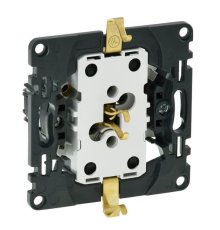 Розетка двойная Legrand Valena Мех In Matic 16A 250V с/з с защитными шторками безвинт. зажим 753031